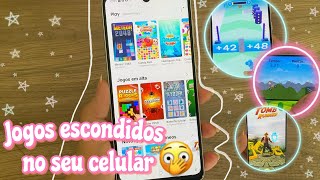 JOGOS GRATUITOS ESCONDIDOS NO SEU CELULAR | + 500 JOGOS