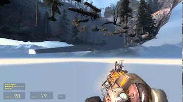 Half-Life 2 Episode Two Glitch: Out of Map! (Under the Radar ─ Walking and Driving)