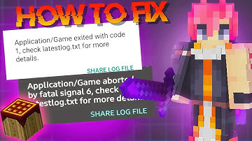 Fixed Application/Game Exited with code 1 Solution | Pojav launcher 100% How To Fix Now