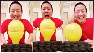 Junya 1 Gou Balloon Challenge | Junya Funny Videos | Junya Legend Tiktok Videos | Lates Junya Tiktok