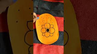 diy wall hanging// easy paper craft #shorts#trending #wall hanging