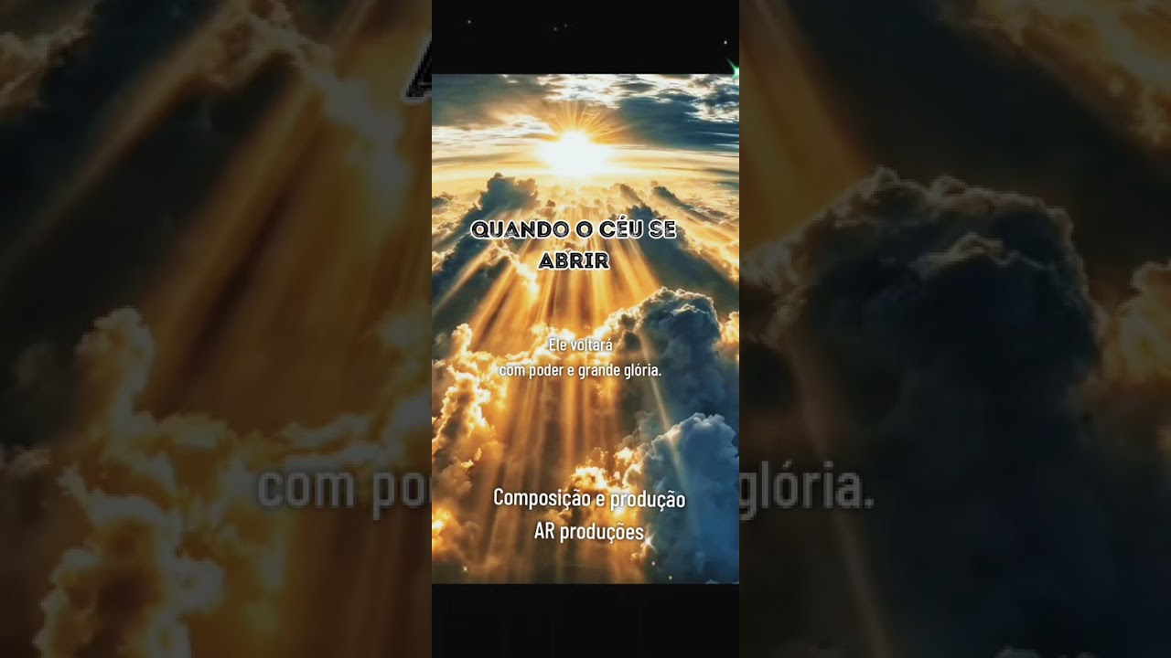Quando o céu se abrir 