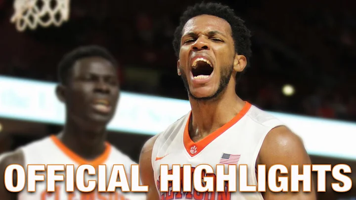 Jaron Blossomgame Official Highlights | Clemson Forward