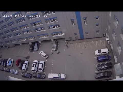 Пример дневной съемки с камеры видеонаблюдения CARCAM CAM-850A