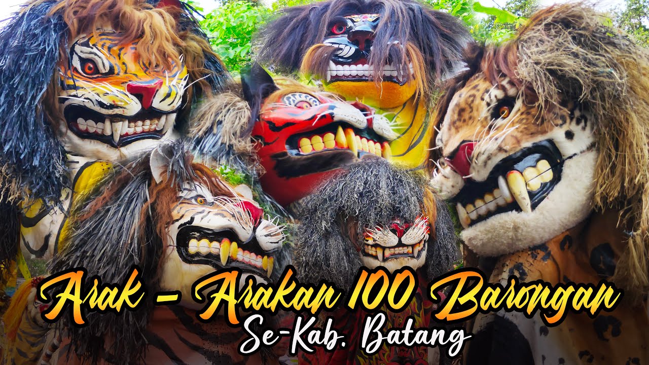 KIRAB ARAK - ARAKAN 100 BARONGAN SE - KAB. BATANG || KEMIRI TIMUR, SUBAH, BATANG 02/06/23