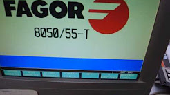 Parametereingabe bei Fagor8050 und Fagor 8055 CNC