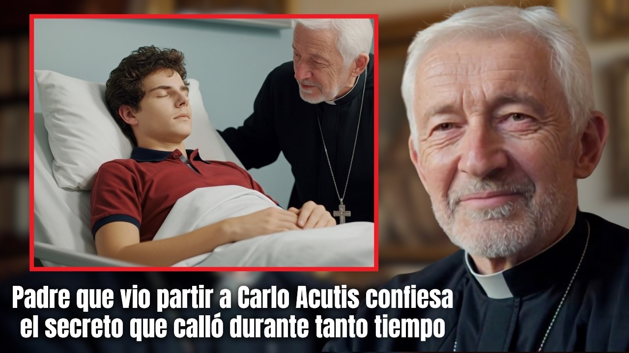 El Padre que acompañó a Carlo Acutis en sus últimos minutos revela el secreto que guardó por años