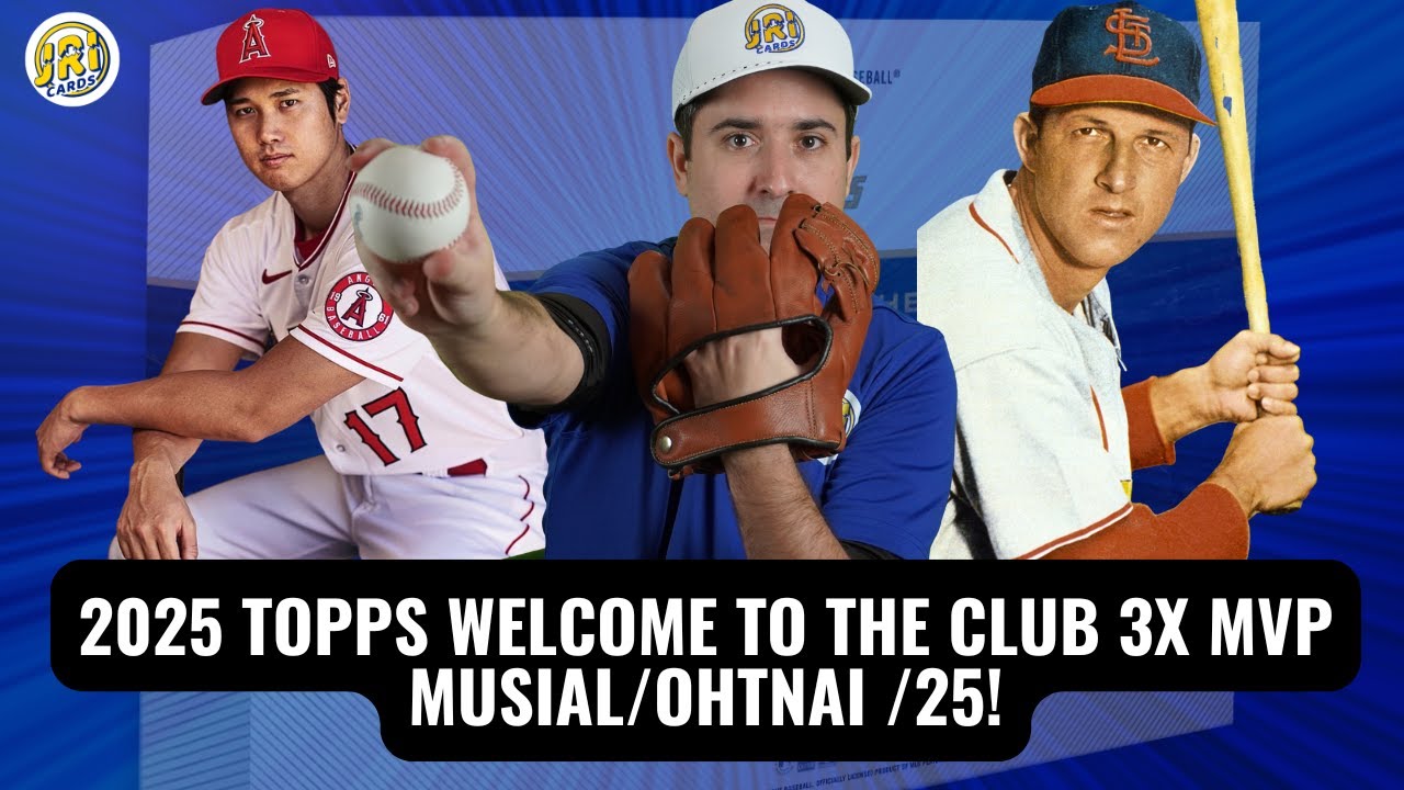 2025 Topps Welcome to the Club 3x MVP Shohei Ohtani / Stan Musial