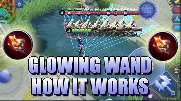 GLOWING WAND 🔥 HOW IT WORKS