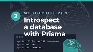 Introspect a database with Prisma (2/5)