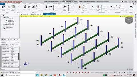 Tekla Structural Designer Tutorial 1:  Simple 2 Storey RC Frame Part 1 - Model Setup