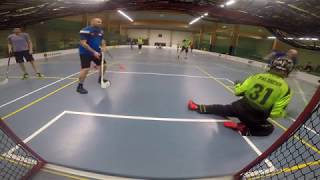 floorball goalie saves 6