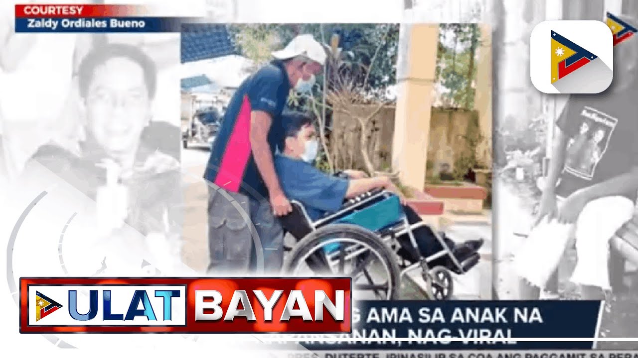 Pagmamahal ng ama sa anak na may kapansanan, nag-viral - YouTube