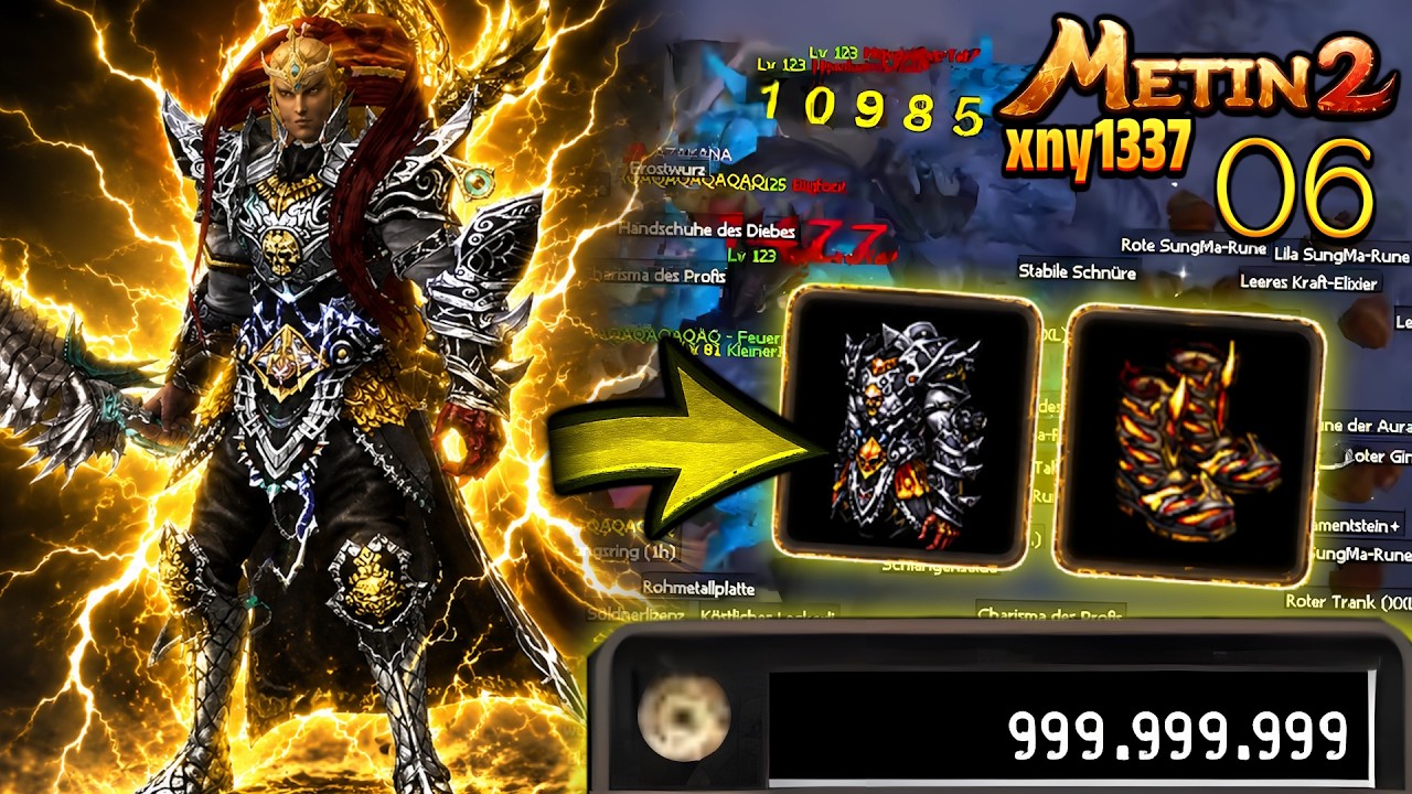 Metin2 xny1337 Osterserver [06] - Mob-Rssi, Feuerschuhe & YANG drucken!
