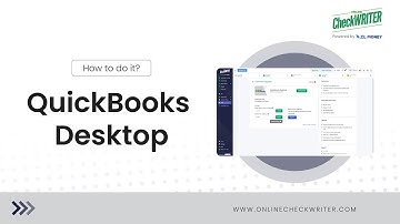 How to import checks from QuickBooks Desktop | OnlineCheckWriter.com- powered by Zil Money
