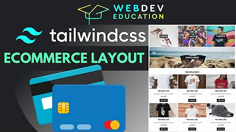 Tailwind CSS ecommerce layout tutorial (with flexbox and grid)