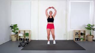 Alternating High Knee Pulldown