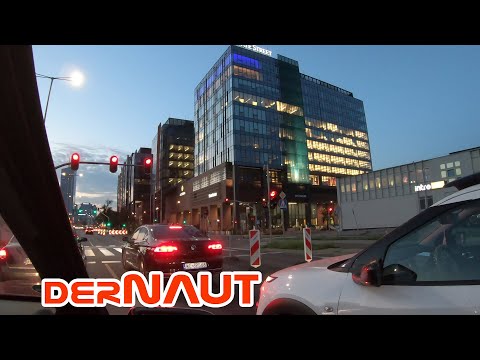 Mit dem Auto quer durch Danzig | Sightseeing Gdansk | Free to use 4K footage - creative commons