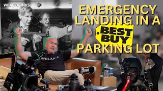 Emergency Landing In A Best Buy Parking Lot || Wrap Drinks