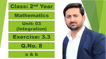 2nd Year Math Ch 03 Exercise 3.3 Question No 8 a | 2nd Year Math Ch 03 Exercise 3.3 Question No 8 b