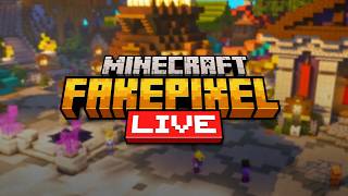 🔥 WE ARE LIVE IN FAKEPIXEL SKYBLOCK NOW! 🔥