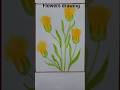 Penbrush drawing#doms penbrush flowers drawing#beautiful flowers#short#ytshort#Arts library