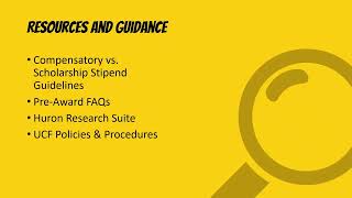 UCF Compensatory Pay vs. Participant Payments: Differences Do Matter (Video 9 of 9)