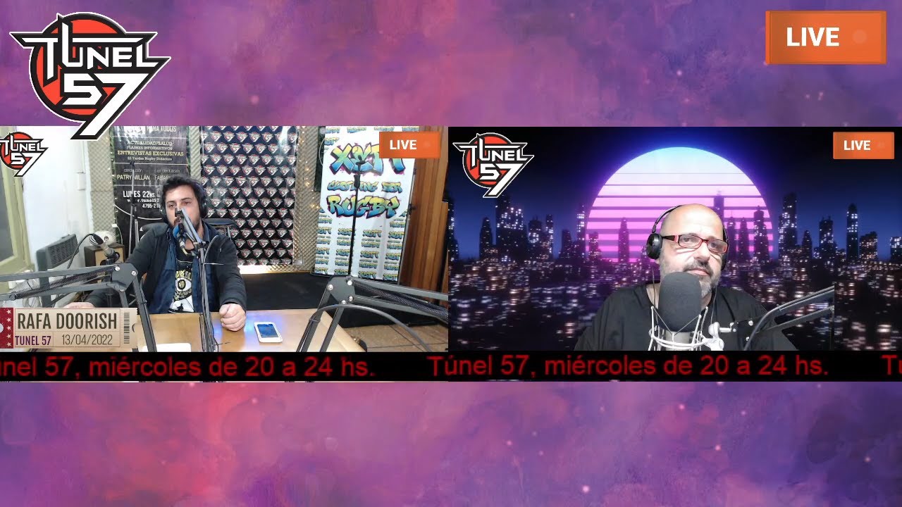 Rafa Doorish en Tunel 57. Emisión Nº: 1376 - 13/04/2022.