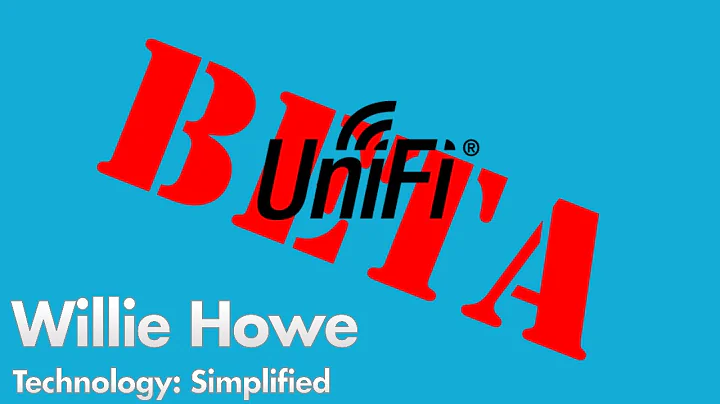 Ubiquiti Networks - UniFi 5.1.1 BETA - Full UniFi Stack - Part 1