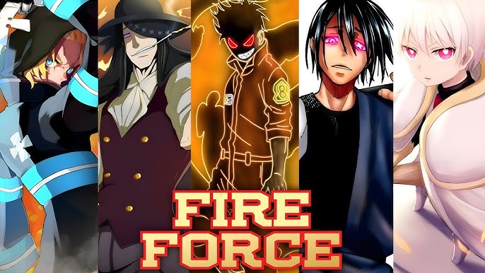 Top 10 Strongest Characters in Fire Force 