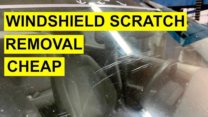 Glass Scratch Removal Kit - How To remove deep scratches from the