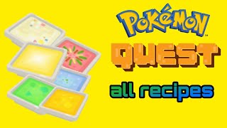 Pokémon quest all recipes screenshot 3