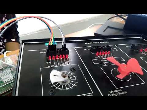 Web controlled Stepper motor using Raspberry pi