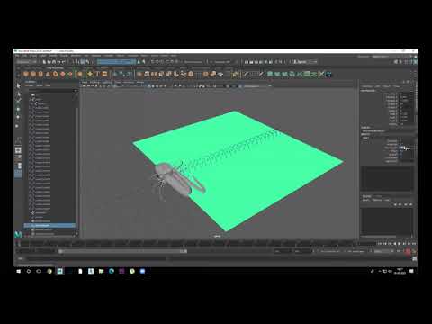 Snake Rig in Maya