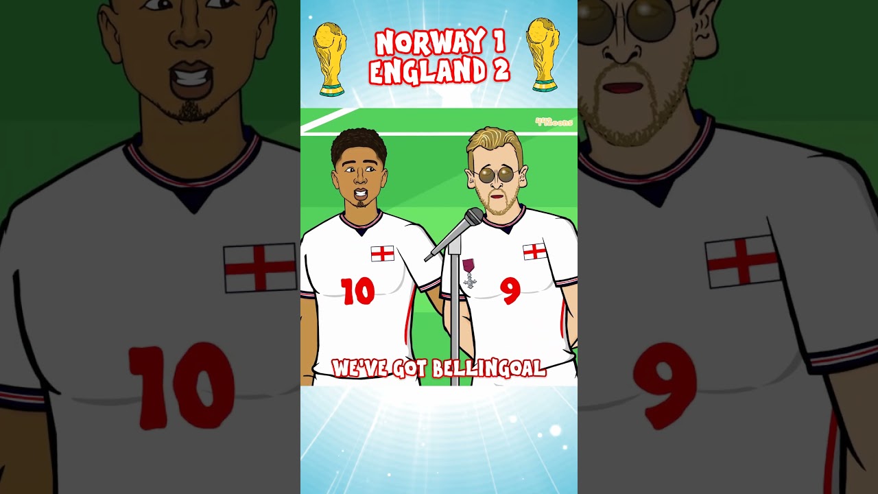 England beat Norway! #haaland #england #worldcup #football