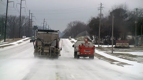 NWA road crews continue to work around the clock treating roads