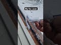 CRUSHING Snow ASMR — Most Relaxing Snow Sounds Ever. #love #trends #viral #shorts #snow