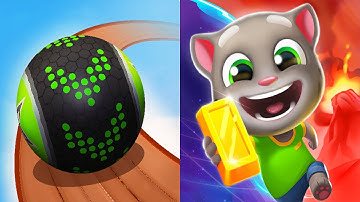 Going Balls VS Talking Tom Time Rush - Gameplay Walkthrough - All Levels IOS, Android (Ep-13)