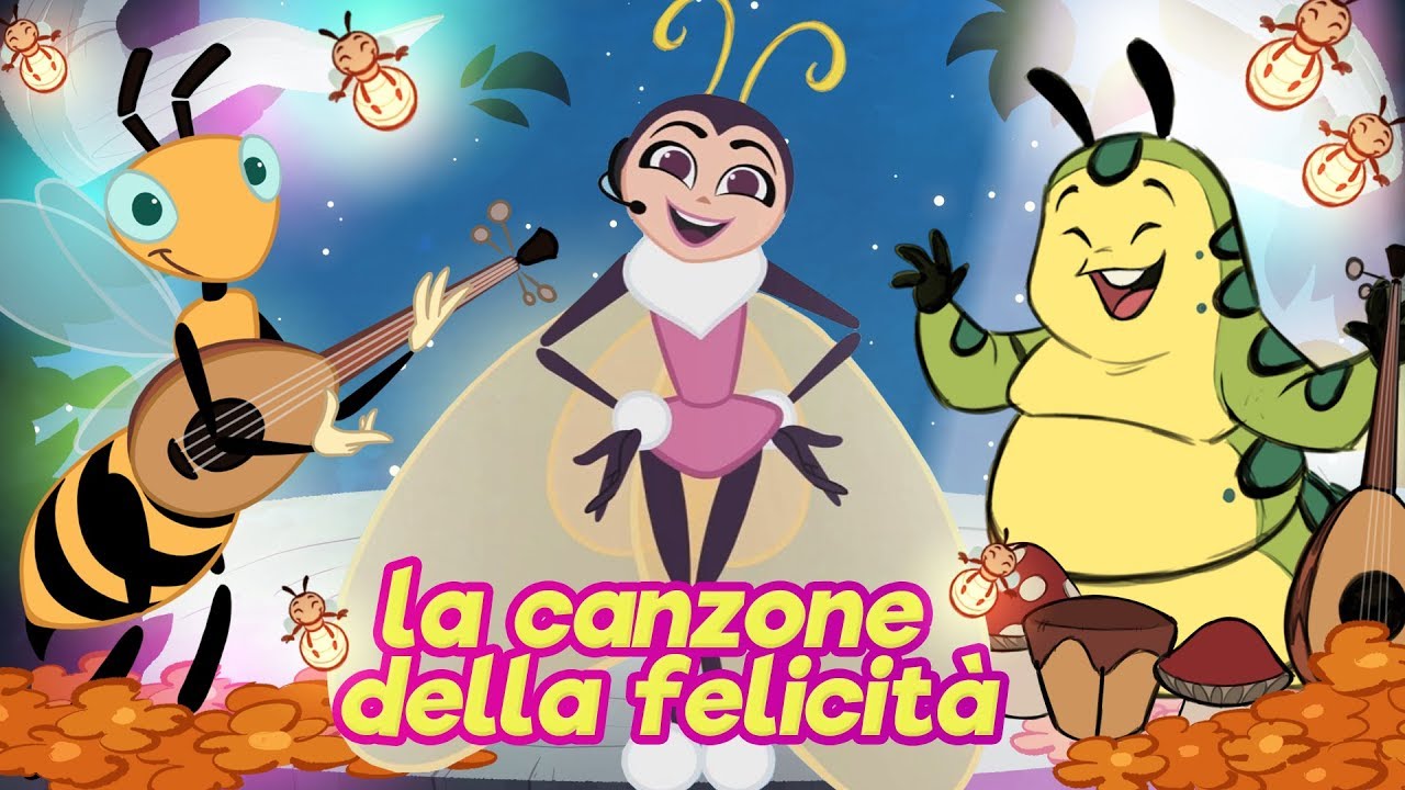 La Canzone Della Felicita Baby Dance Canzone Per Bambini E Bimbi Piccoli Di Dolci Melodie Youtube