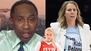 Stephen A Smith DESTROYS WNBA Coach For TRANS Shirt & Advocacy In Very HEATED RANT “I