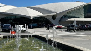 JFK Arrival to Car Rentals, TWA Hotel, Downtown Manhattan - Walking Directions