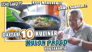 DAFTAR 10 KULINER KULON PROGO Yogyakarta #kuliner #jogja