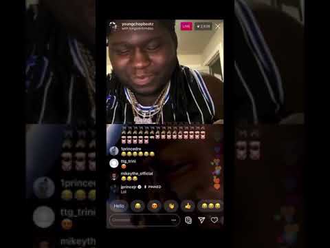 King Von checks Young Chop ✅⚠️ * Full Live