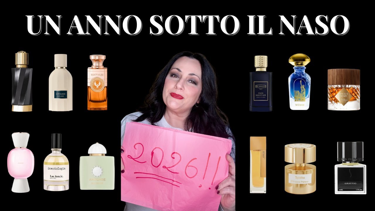 UN ANNO SOTTO IL NASO 2026: Monthly Fragrance Journey