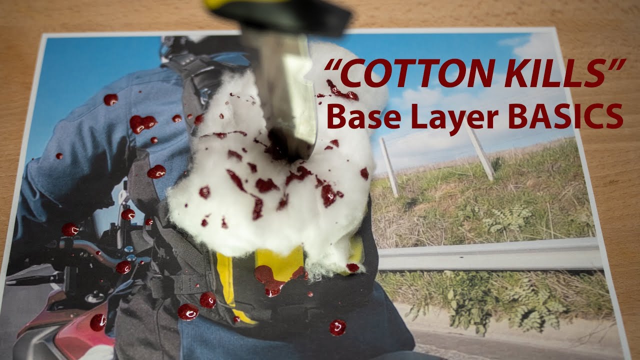 Motorcycle gear BASICS | The wrong BASE layer is killing you. [Eng.Subs]