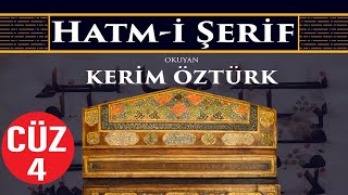 Kuran-I Kerim Hatm-I Şerif 4.Cüz Keri̇m Öztürk