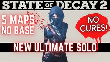 ULTIMATE SOLO RUN | No Community - No Cures - No Base - 5 Maps - 5 Zones - CERTAIN DEATH [EP 1]
