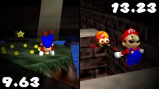 [TAS] SM64 - Swimming Beast in the Cavern 9.63 / Metal-Head Mario Can Move! 13.23