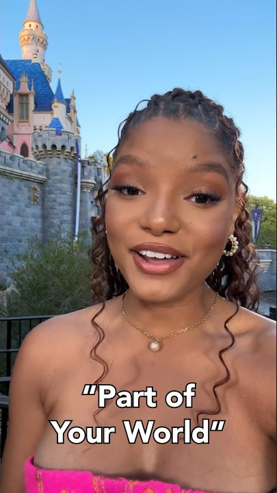 TONIGHT don’t miss Halle Bailey’s performance of “Part of Your World” from Disneyland!