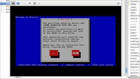 elastix on fedora12 virtual machine QEMU hard drive unreadable